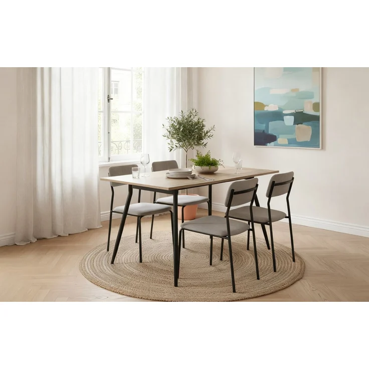 B&D home Esstisch LIO, ausziehbar, 80-120cm – Bild 1