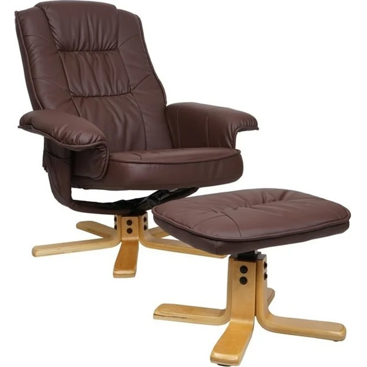 MCW Relaxsessel H56, Um 360° drehbar, Sessel neigbar, Bequeme Polsterung, Praktische Tasche – Bild 4