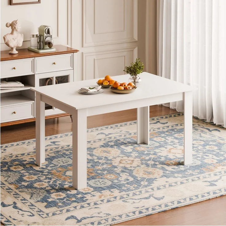 Mondeer Esstisch Esszimmertisch, Stilvoll und langlebig 138 x 90 x 75 cm – Bild 1