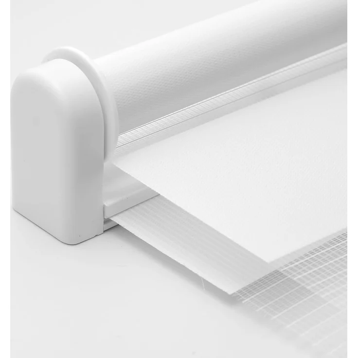 Sekey Doppelrollo Schnurlos Klemmfix ohne Bohren Sichtschutz Weiß 60x100 cm – Bild 9