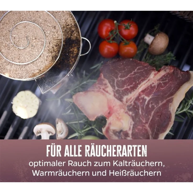 Grillfürst Kaltrauchgenerator / Räucherschnecke für Sparbrand 19,5 cm – Bild 7