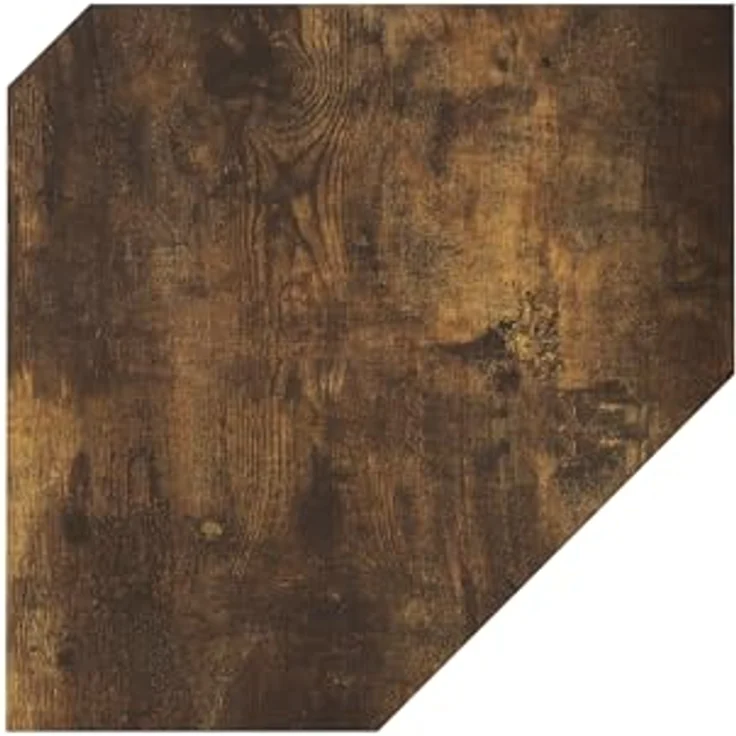 Furinno Rossi Sechseck-Schweberegale, Wandregal zur Präsentation, Bernsteinkiefer, 2er-Set – Bild 6