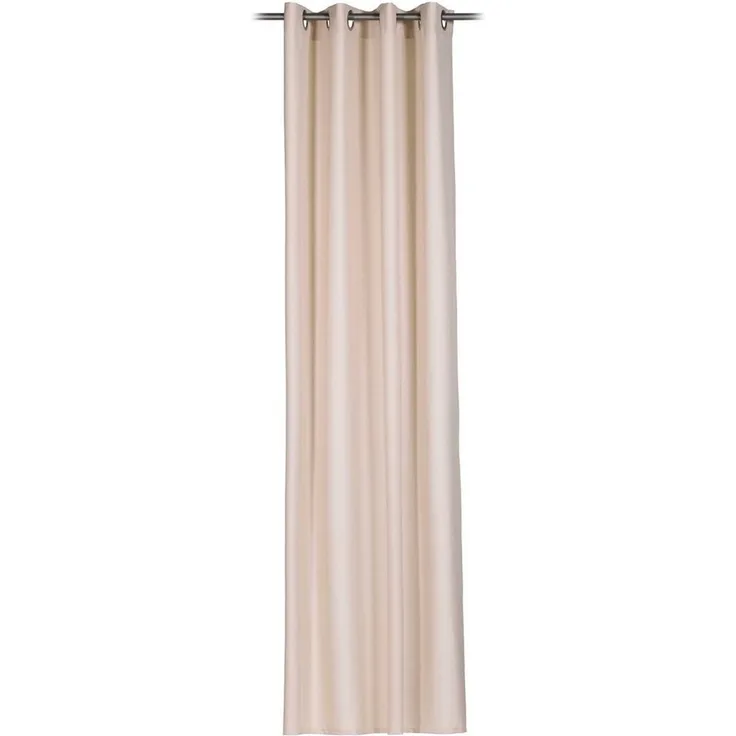 Gözze 'LINUS' Ösenvorhang, 100% Polyester elfenbein, 140x245 cm