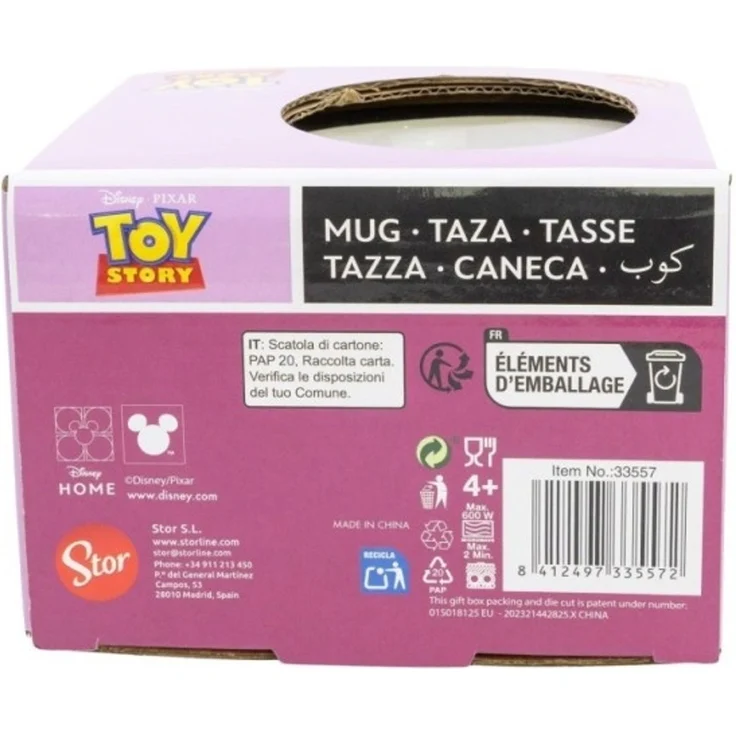 Disney Lotso Frühstückstasse 400 ml Keramik Tasse Geschenkbox – Bild 4