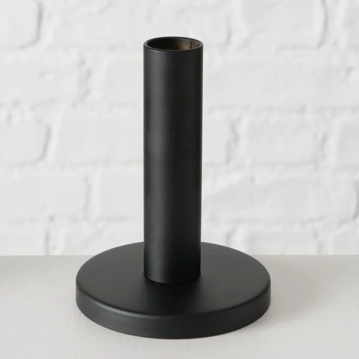 Boltze Kerzenständer Malko Eisen schwarz 3-tlg. – Bild 5