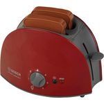 Theo Klein 9578 Bosch Toaster I Mit mechanischer Toastfunktion I Inklusive 2 Scheiben Spielzeugtoast I Maße: 15x12 cm 10,5 cm I Spielzeug für Kinder ab 3 Jahren