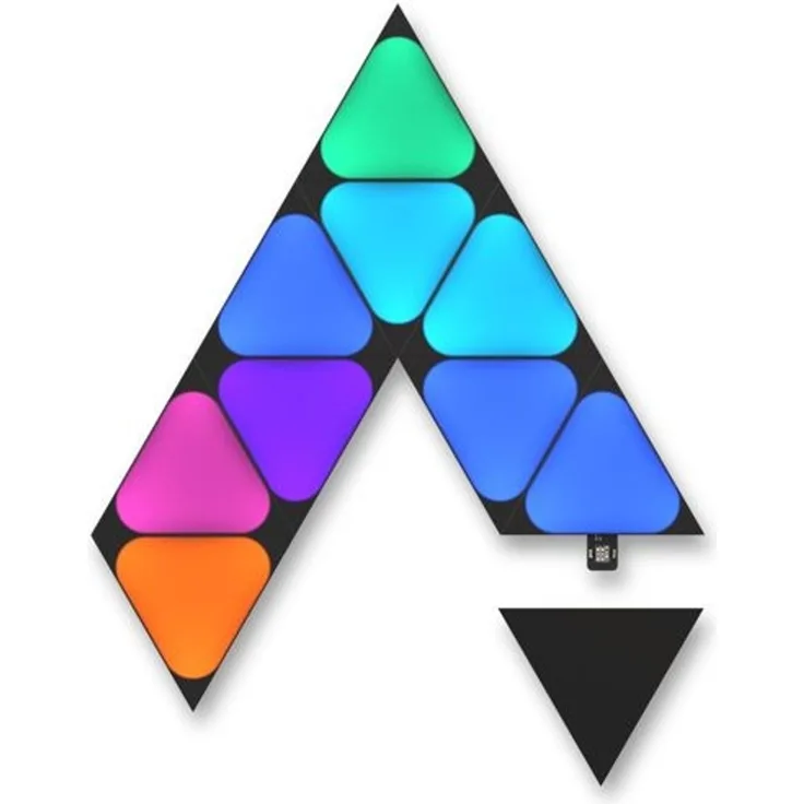 Nanoleaf Shapes Mini Triangles Ultra Black Expansion 10 PK EEK G
