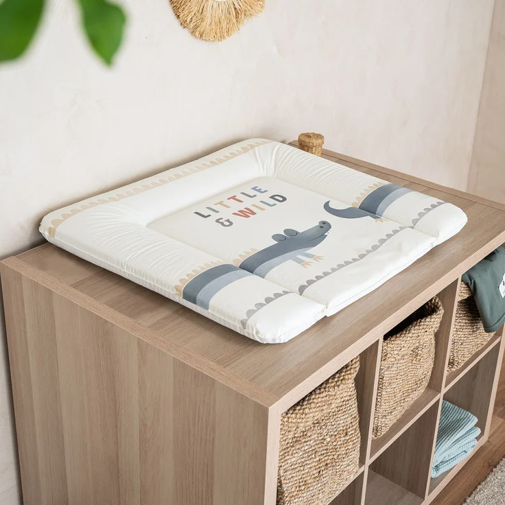 Julius Zöllner Wickelauflage Softy 65x75 Folie Krokodil – Bild 3