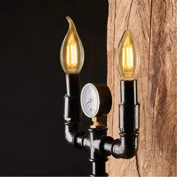 Nettlife LED-Leuchtmittel 6 Stück E14 2700K kerze Birne 4W Filament Retro Edison Glühlampe, E14, 6 St, Warmweiß – Bild 3