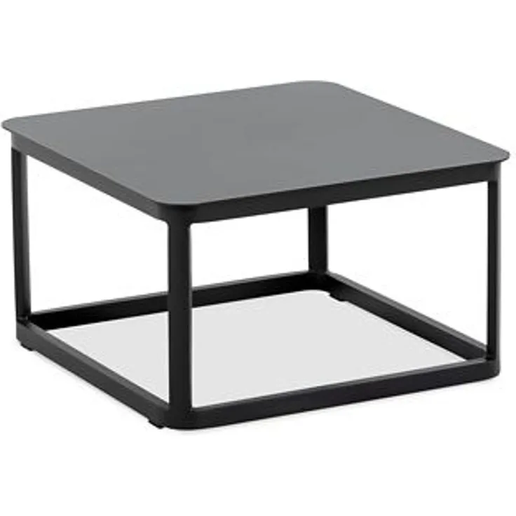 NIEHOFF GARDEN Loungetisch MALTA LBH 60x60x35 cm grau Outdoortisch Balkontisch Terrassentisch Outdoor-Tisch Gartentisch