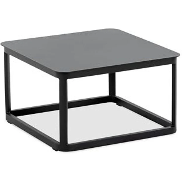 NIEHOFF GARDEN Loungetisch MALTA LBH 60x60x35 cm grau Outdoortisch Balkontisch Terrassentisch Outdoor-Tisch Gartentisch – Bild 1