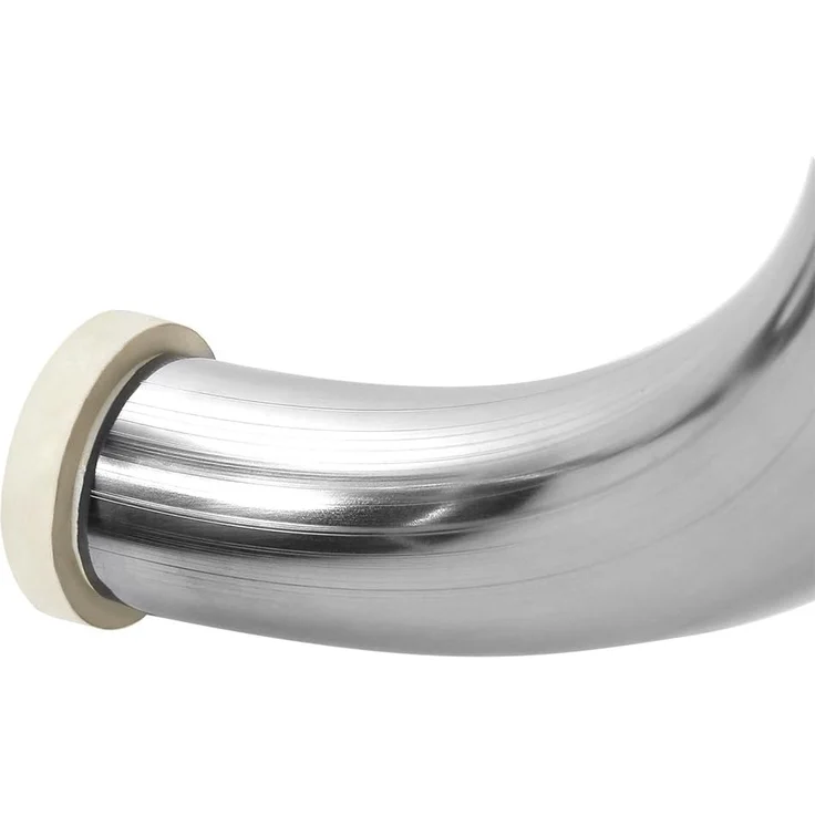 Pool Leiter, 5 stufig, Edelstahl Silber, 206,5 x 55 x 35,5 cm – Bild 4