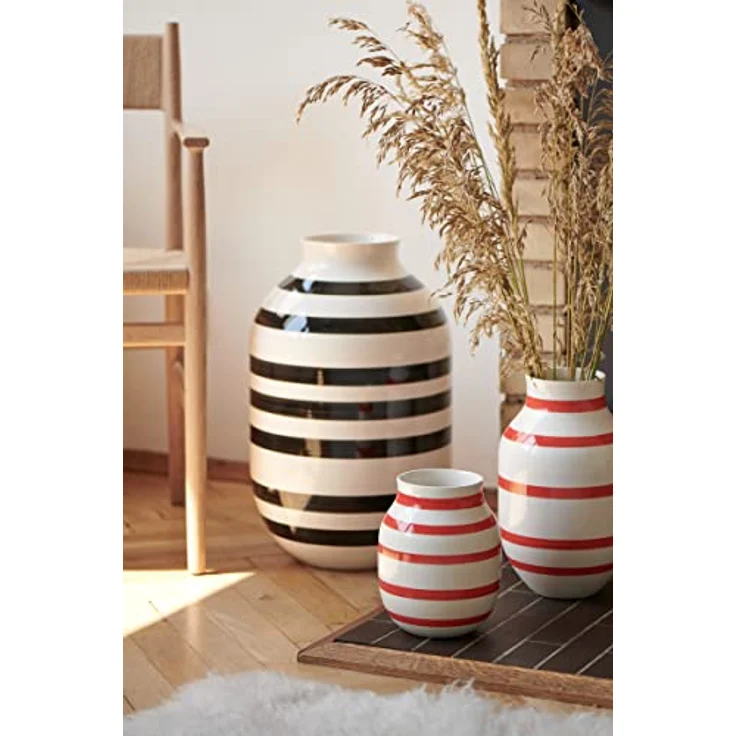 Kähler Omaggio Vase 12,5 cm black – Bild 3