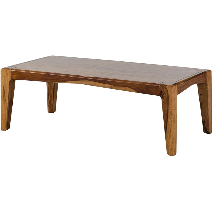 Couchtisch Sheesham 120x60x40 braun lackiert ANCONA #101 – Bild 10