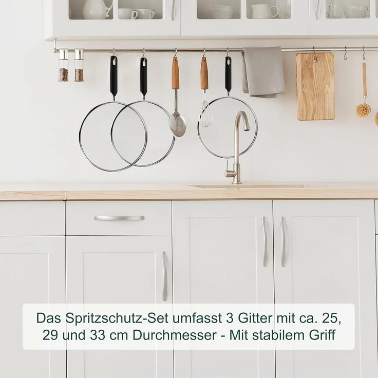 Pfannen Spritzschutz im 3er Set 10049952_46 – Bild 2