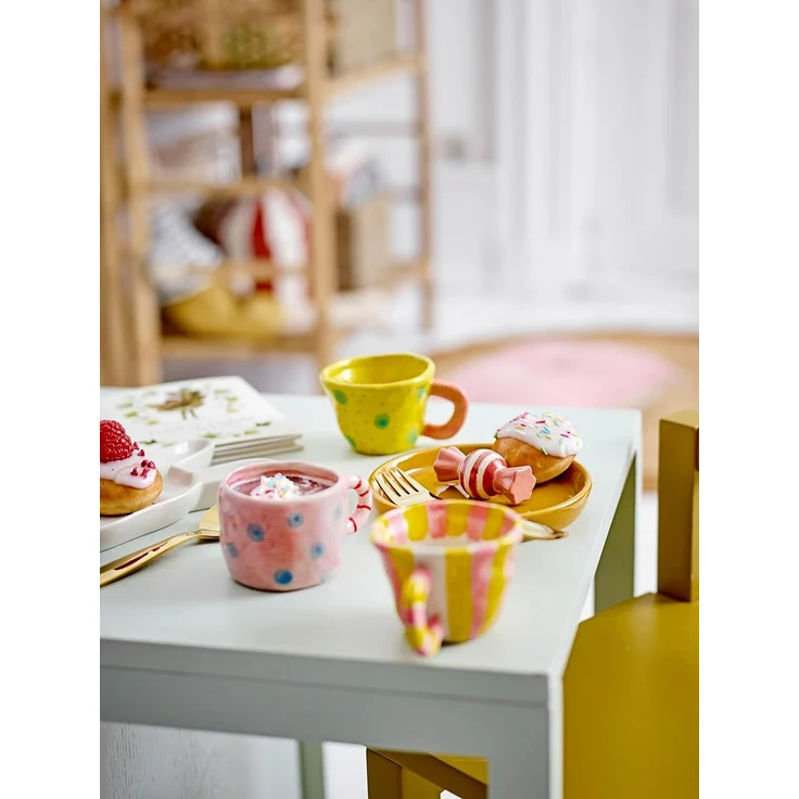 Bloomingville Nini Tasse, Rose, Steingut – Bild 3