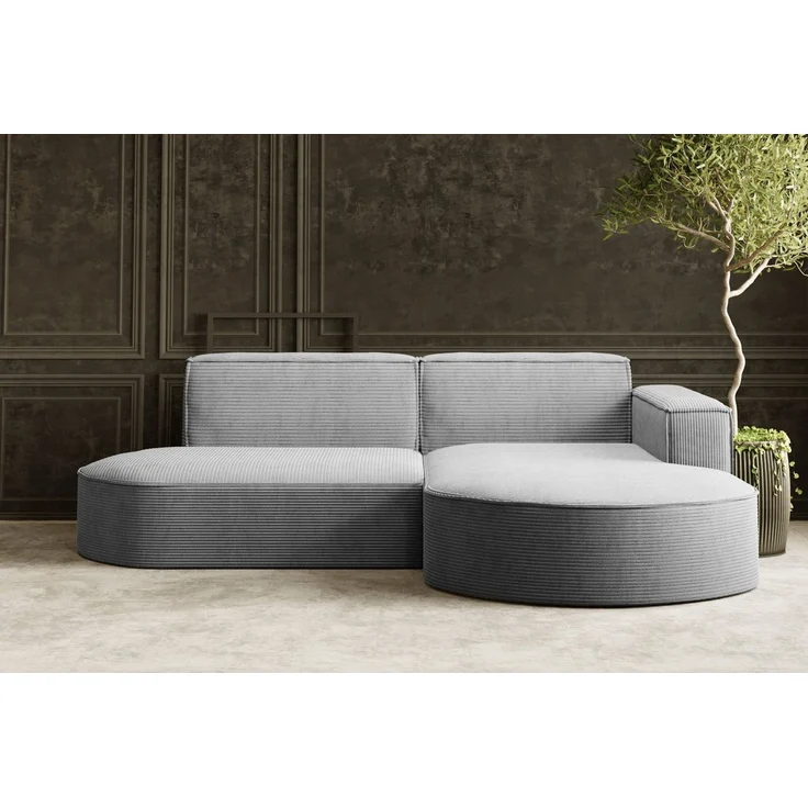 Kaiser Möbel Ecksofa Designer MODENA STUDIO L stoff Poso, Neve, Quelle – Bild 5