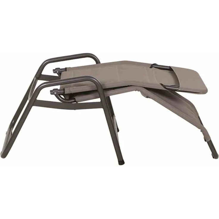 Siena Garden Sonnenliege FANO, 150 x 7 1x 112 cm schwarz J40974 taupe – Bild 8