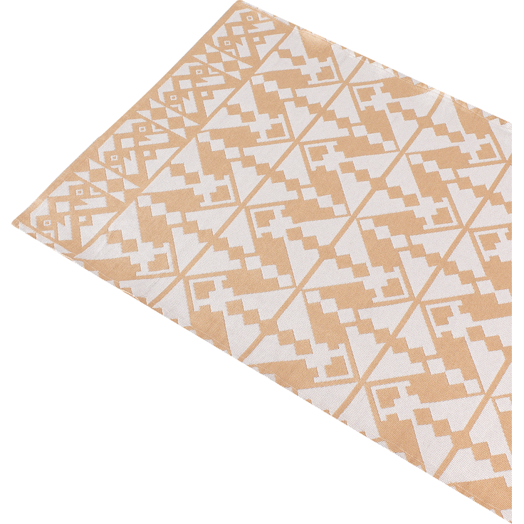 Outdoorteppich BALASORE Beige 80 x 150 cm – Bild 4