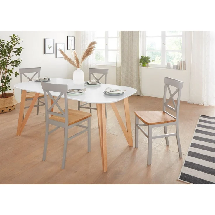 andas Esszimmerstuhl Tatra TOPSELLER (Set, 2 St), Holzstuhl im 2er, 4er oder 6er-Set, Küchenstuhl Landhaus – Bild 2