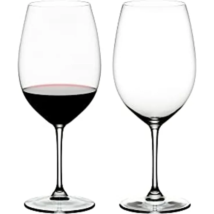 Riedel Vinum Bordeaux Grand Cru, Rotweinglas, Weinglas, hochwertiges Glas, 960 ml, 2er Set, 6416/00