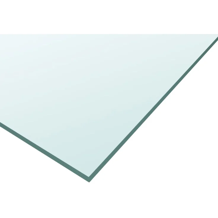 vidaXL Tischplatte Transparent 30x30 cm Hartglas 345070 – Bild 4