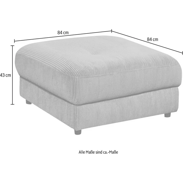 ED EXCITING DESIGN Sitzhocker Barura (1 St) – Bild 2