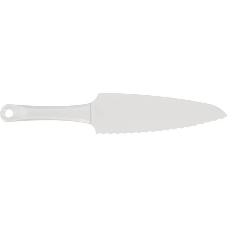 Zenker Tortenmesser, 29 cm Patisserie, praktischer Küchenhelfer aus Kunststoff, Küchenutensil zum schneiden, anheben und servieren von Kuchen, schonend zu allen Oberflächen, Farbe: weiß – Bild 2