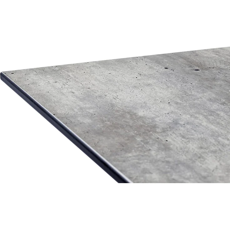 Sieger 5360-21 Boulevard-Klapptisch mit Polytec Tischplatte, Stahlrohr Schiefer / Anthrazit 80 x 117 x 120 cm – Bild 4