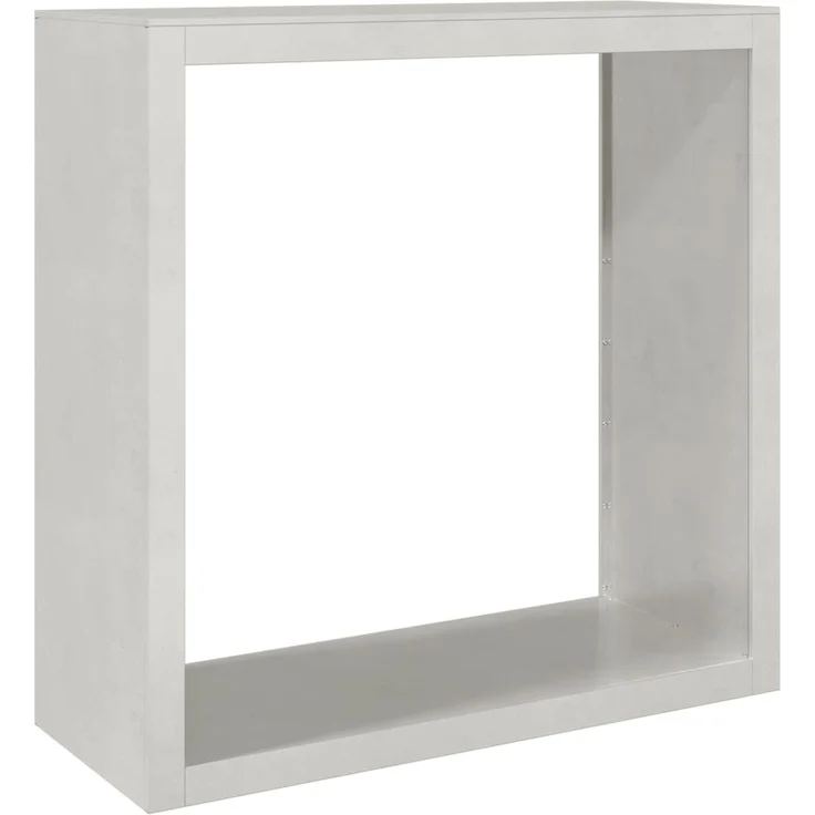 vidaXL Brennholzregal 100x40x100 cm Edelstahl 850972 – Bild 1