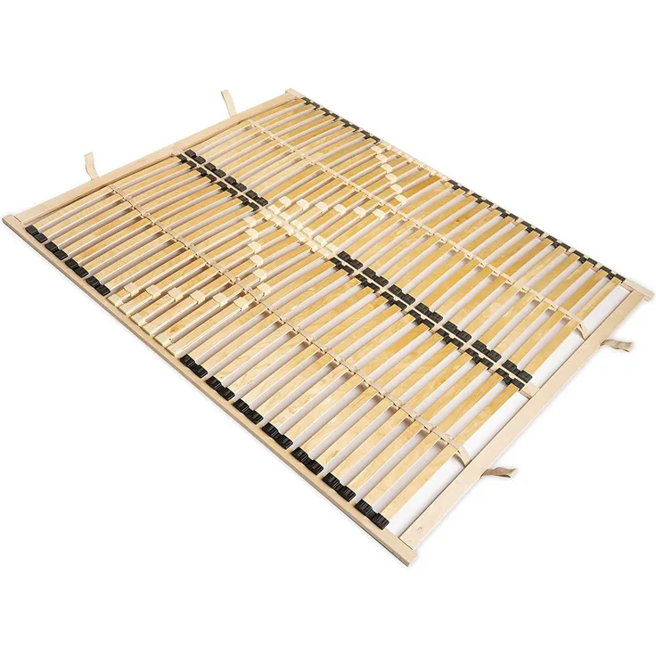 Lattenrost Profi-Frame Slim 160x200 cm für Bett I Hochwertiger Bettgestell 56 Gebogene Birken I Lattenroste Holzlatten Klappbar Bestimmt für Feder- sowie Schaummatratzen. (DUAL, 160x200)