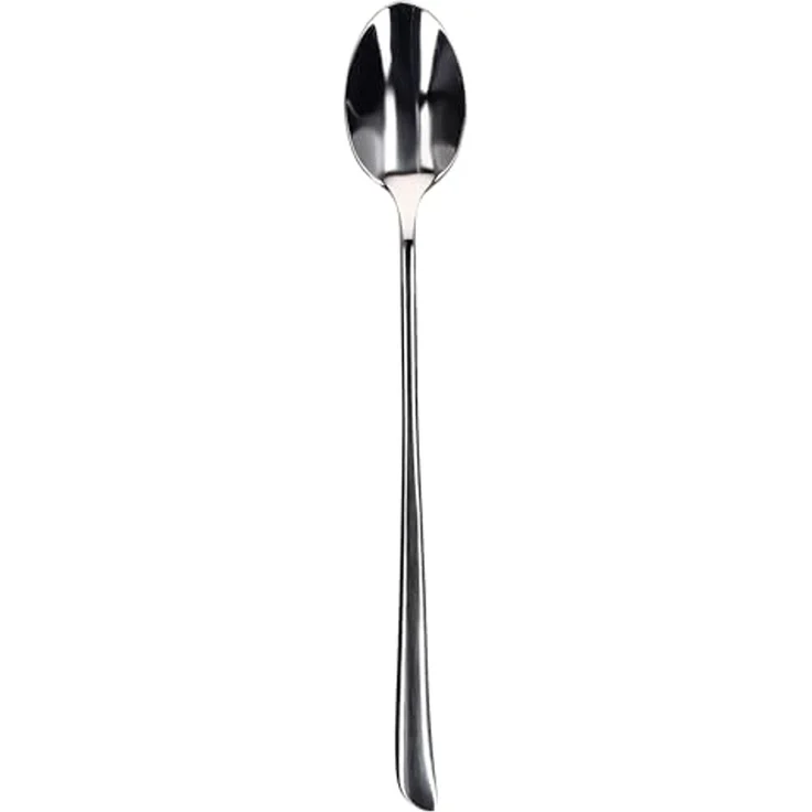 Justinus Besteck-Set 6er Set Twist lange Latte Macchiato Löffel 6 Pers Longdrink Eis, Edelstahl – Bild 3