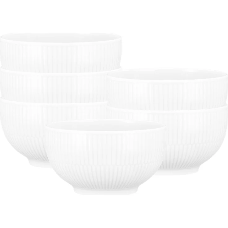 Seltmann Weiden Amina Müslischale ø 15 cm 6er Set Weiß – Bild 1