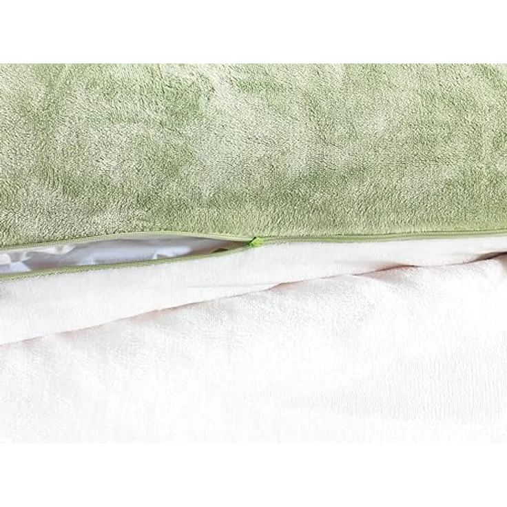 Malika Wendebettwäsche 155x220 + 80x80 cm Cashmere Touch Bettwäsche, atmungsaktiv, Mikrofaser, 2 teilig, Für Allergiker geeignet, pflegeleicht, angenehm weicher Stoff – Bild 6