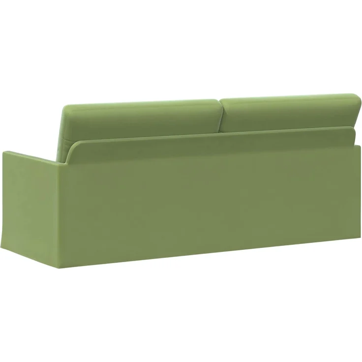 vidaXL 3-Sitzer Sofa Hellgrün 190 x 81 x 82 cm Samt (V) 42041123 – Bild 4