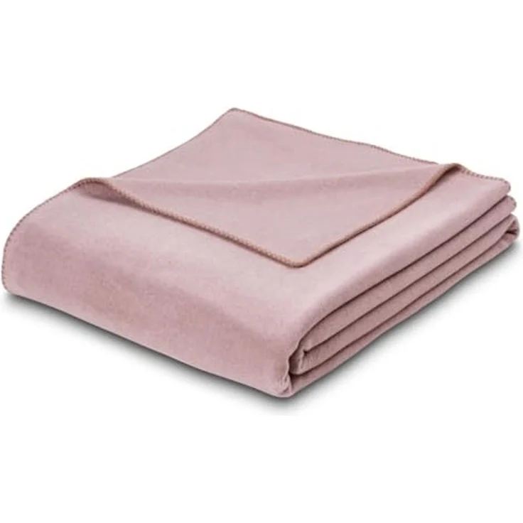 Estella Premium Fleecedecke 160x200cm Trevi 8603 480 - altrosa – Bild 1