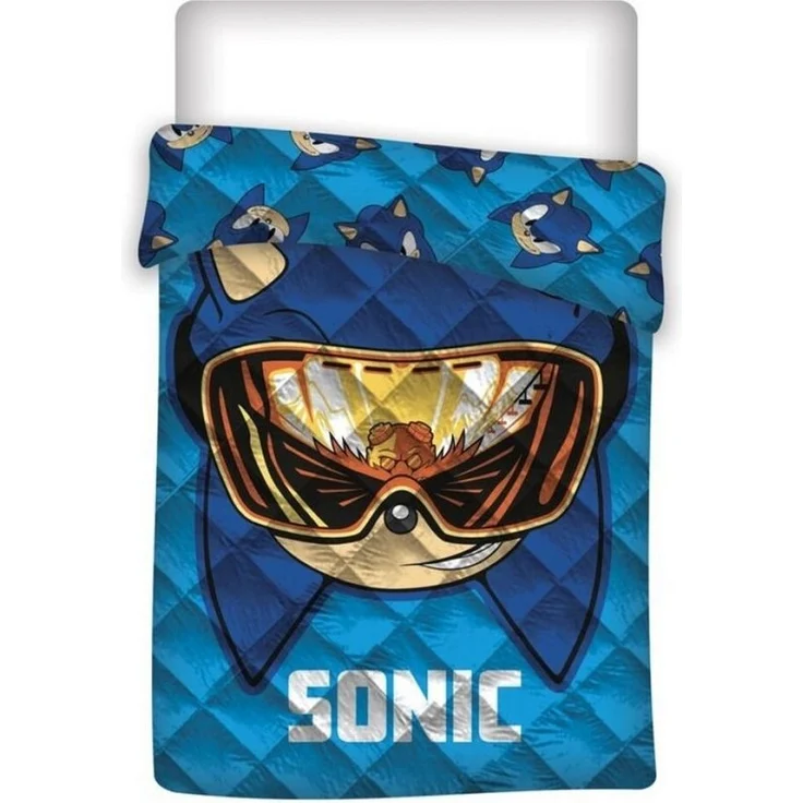Sonic Tagesdecke 200x140 cm – Weiche Kinderdecke für Bett und Sofa – Bild 2