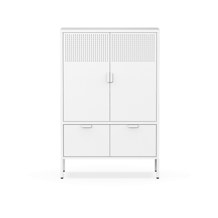 FlexiSpot Tulip Dopamin-Schrank mit Schubladen, magnetischer Oberfläche & verstellbaren Trennwänden – bunt, flexibel & funktional