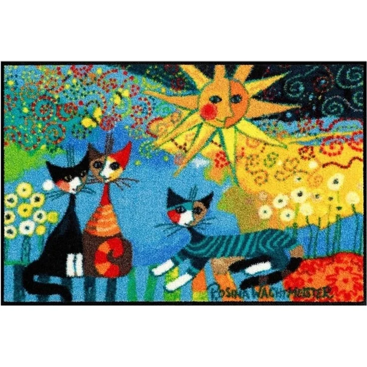 Salonloewe Fußmatte Rosina Wachtmeister Fußmatte La Dolce Vita 50x75 cm waschbar,, Eingangsmatte normal, Höhe: 500 mm – Bild 4