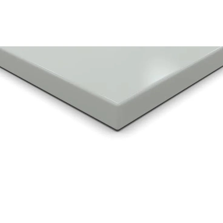 AUPROTEC Tischplatte 28mm grau 180x80 cm I Spanplatte mit 1mm ABS Kante & PU-Verleimung I melaminharzbeschichtet I elegant & wasserabweisend – Bild 6