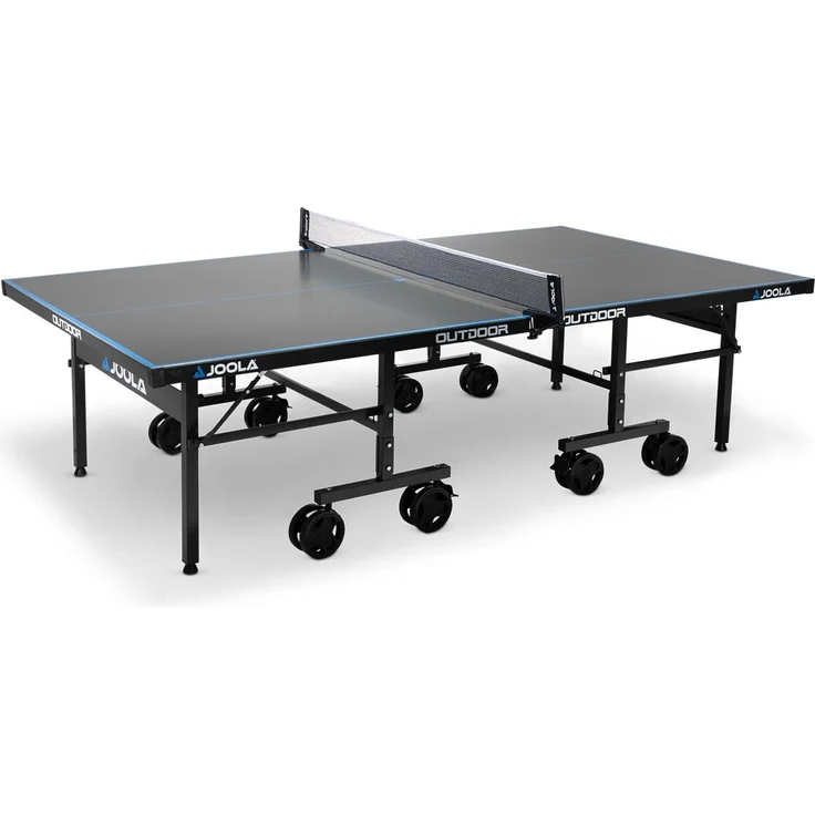 Joola 'J500A' Outdoor-Tischtennisplatte wetterfest, Aluminium anthrazit, 152 x 274 x 76 cm – Bild 1