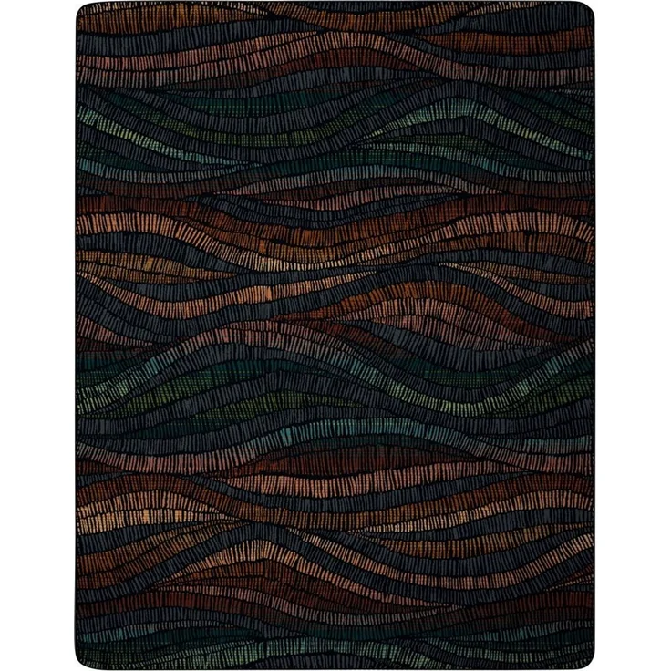 Wohndecke Vivid Waves, Biederlack, kuscheliger Blickfang – Bild 3