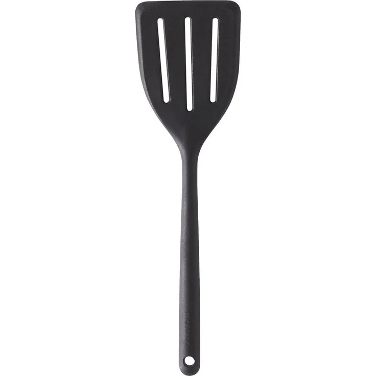 Mastrad Silikon-Pfannenwender, Bratgutwender, Heber, Wender, Schwarz, F10800