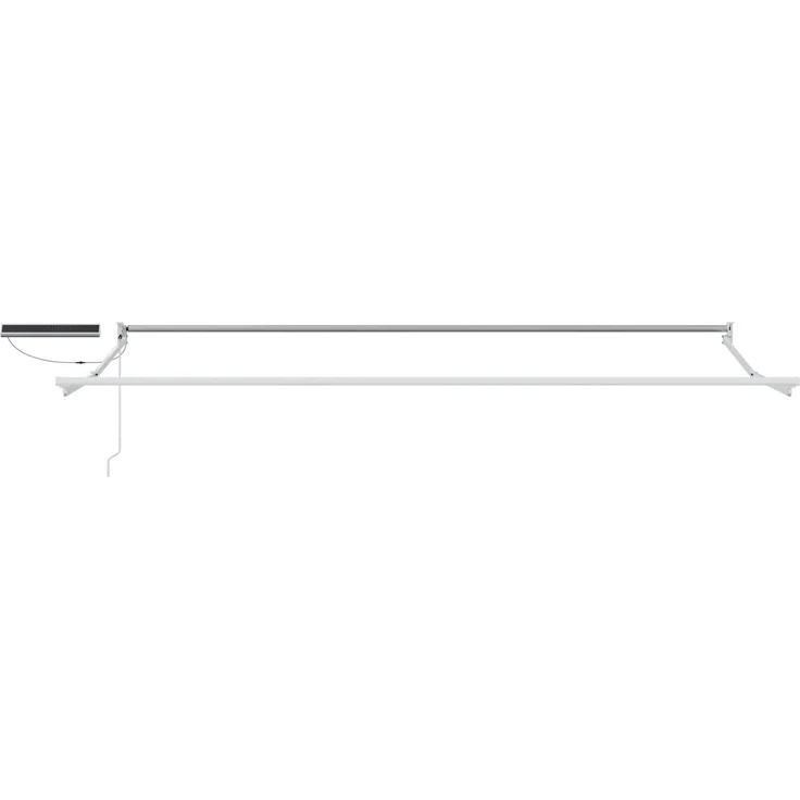 vidaXL Elektrische ausziehbare Markise Weiß 5x3 m 3420020 – Bild 4