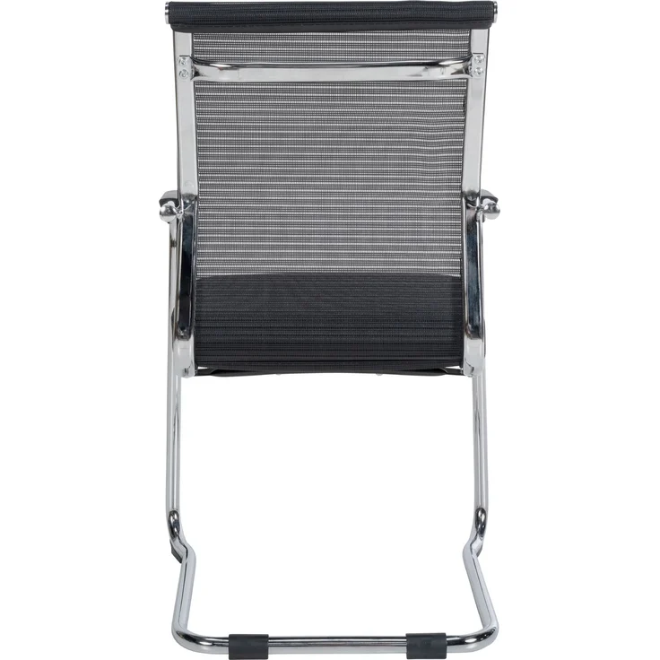 CLP 2er Set Besucherstühle Denny Mesh freischwingend,chrom – Bild 4