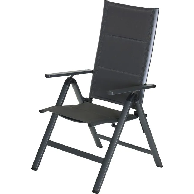 Primaster Klappstuhl Aluminium Klappsessel Gartenstuhl Campingstuhl Hochlehner