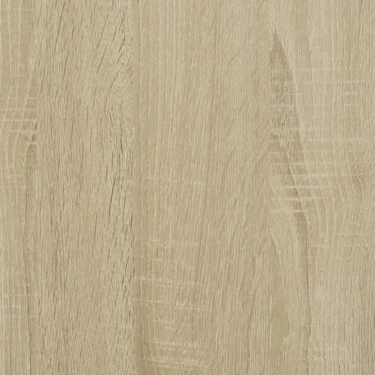 vidaXL Eck-Bücherregal 3 Böden Sonoma-Eiche 50x50x102 cm Holzwerkstoff 852593 – Bild 3