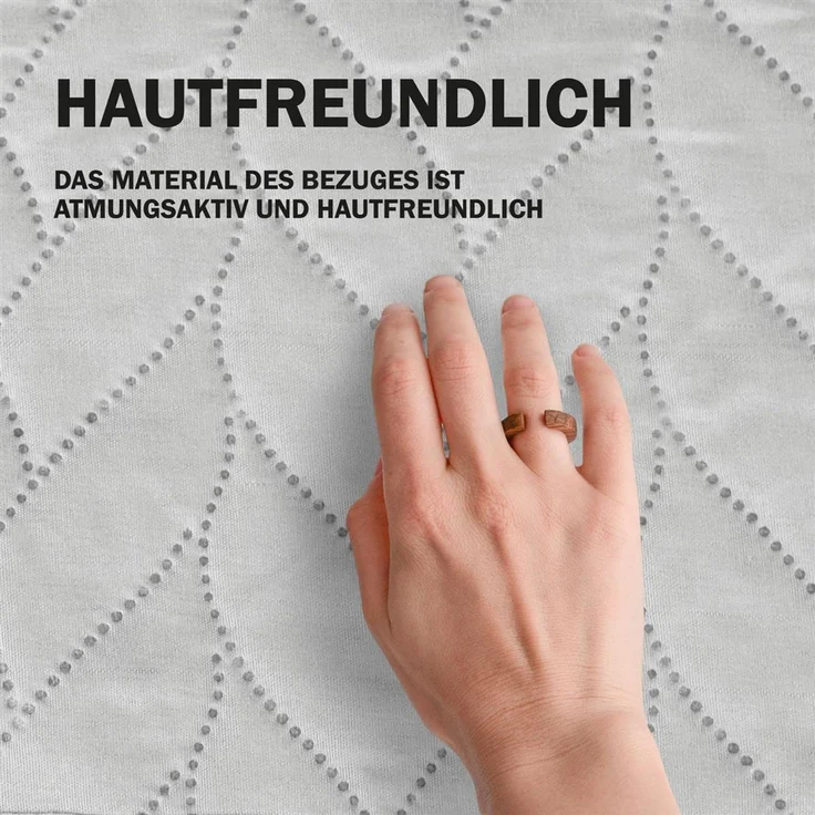 Tagesdecke XL (140x210 cm) mit wattierter Zwischenlage (Grau) Bettüberwurf - ÖKO-Tex 100, Sommerdecke gesteppt - Steppdecke, Wendedecke – Bild 7
