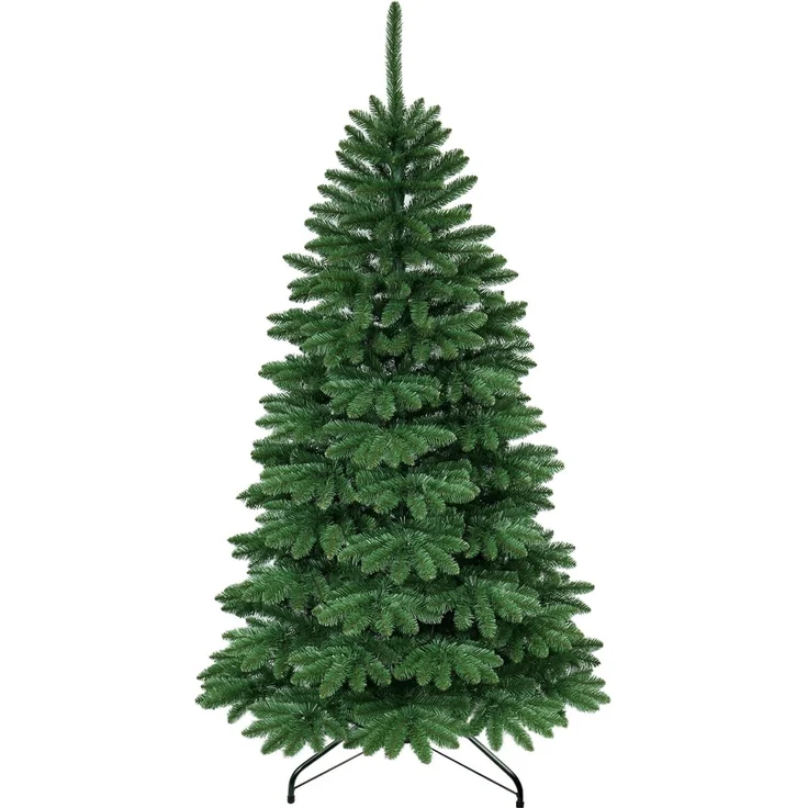 QLS Künstlicher Weihnachtsbaum NK13, Fichtenbaum, Tannenbaum mit Ständer 120-250 cm Christbaum Wohnzimmer – Bild 5