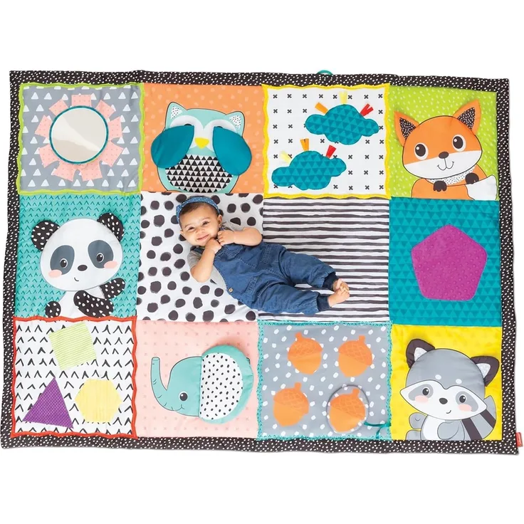 Infantino Speelkleed Go Gaga Fold en Go Giant Discovery Matte